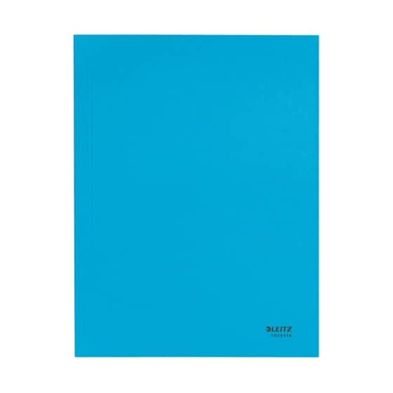Leitz 3906 Jurismappe Recycle - A4, 250 Blatt, Karton (RC), klimaneutral, blau
