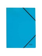 Leitz 3908 Eckspanner Recycle - A4, 250 Blatt, Gummizug, Karton (RC), klimaneutral, blau