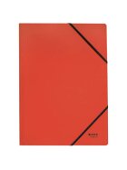 Leitz 3908 Eckspanner Recycle - A4, 250 Blatt, Gummizug, Karton (RC), klimaneutral, rot