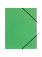 Leitz 3914 Ordnungsmappe Recycle - A4, 6 Fächer, Karton (RC), klimaneutral, grün
