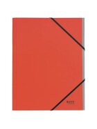 Leitz 3914 Ordnungsmappe Recycle - A4, 6 Fächer, Karton (RC), klimaneutral, rot