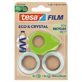 tesa® Handabroller Eco & Crystal mini Dispenser -...