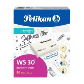 Pelikan® Radierer WS 30 - 30 x 10 x 38 mm, weiß
