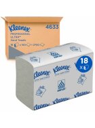 Kleenex® Falthandtuch - Zickzack, weiß, 24,1x19,1 cm, 2700 Tücher