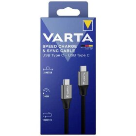 Varta Speed Charge & Sync Kabel USB Type C auf USB...