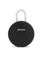 phoenix Safe Schlüsseltresor SMILE - 2 Haken, Elektronikschloss mit 10 mm breiten Schlossbügel