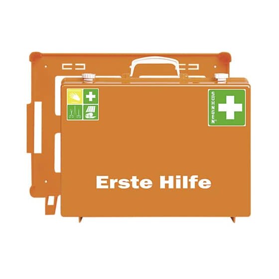 SÖHNGEN® Erste Hilfe-Koffer MT-CD Industrie Norm orange - Füllung Standard DIN 13169
