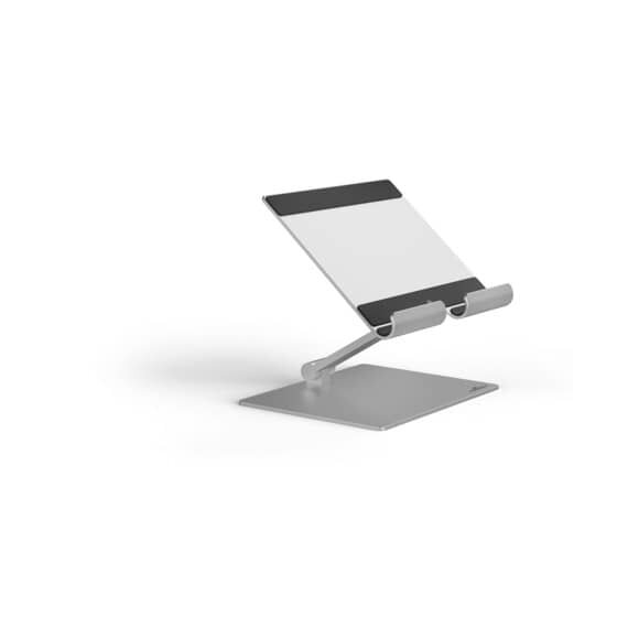 Durable Tablet Ständer RISE - bis 13", Aluminium, silber