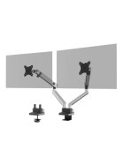 Durable Monitor Halterung SELECT PLUS mit Arm für 2 Monitore, Tischbefestigung