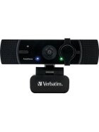 Verbatim Webcam AWC-03 - 4K Ultra HD, schwarz
