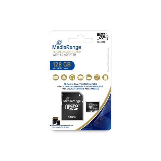 MediaRange  microSDXC™ Speicherkarte 128GB