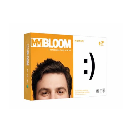 MM Bloom Multifunktionspapier Premium - A4, 80 g/qm, weiß, 500 Blatt