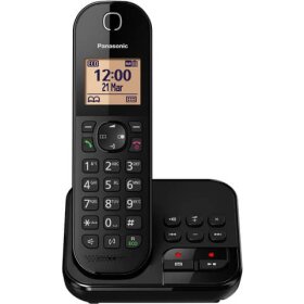 Panasonic Komfort-Telefon KX-TGC420GB - schnurlos, schwarz