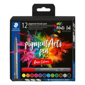 Staedtler® Pinselmaler pigment brush pen 371 - 12...