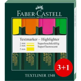 Faber-Castell Textmarker TL 48 REFILL - nachfüllbar,...