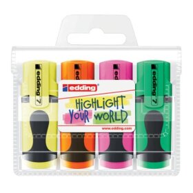 Edding 7 Textmarker mini highlighter neon - 1-3 mm, 4er...