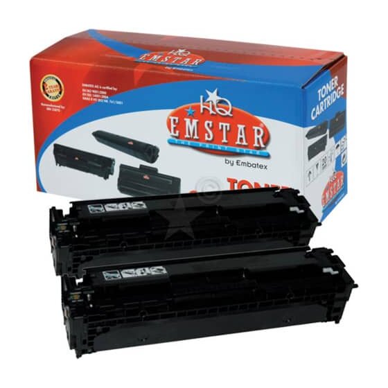 Emstar Alternativ Emstar Tonerkartusche schwarz Doppelpack (09H666H666/H804,9H666H666,9H666H666/H804,H804)