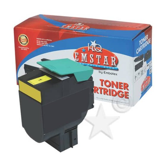 Emstar Alternativ Emstar Toner gelb (09LEC544TOY,9LEC544TOY,L669)