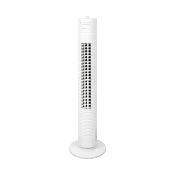 Clatronic Turmventilator - 78 cm hoch, weiß