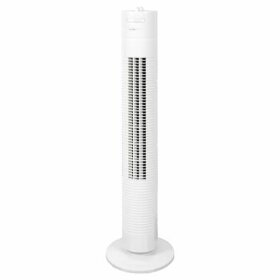 Clatronic Turmventilator - 78 cm hoch, weiß