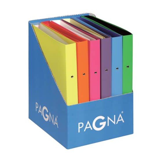 Pagna® Ringbuch LucyColours - A4, 2-Ring, Ring-Ø 25 mm, sortiert