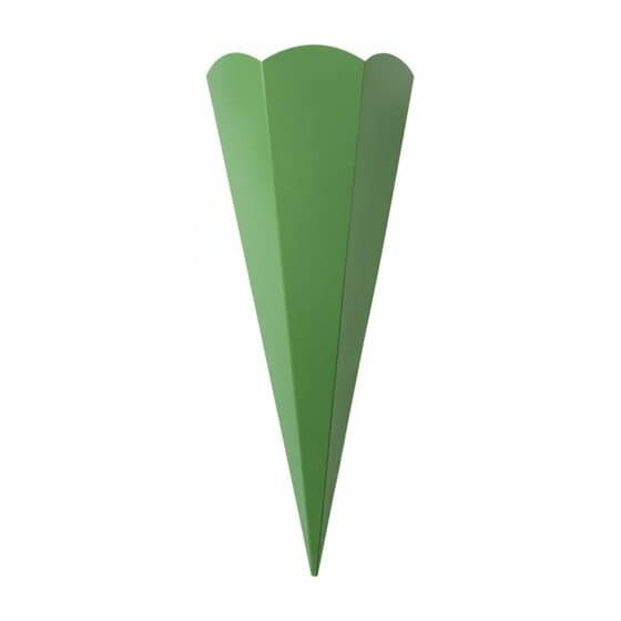 Folia Schultüten Rohling - 68 cm, sechseckig, grün, 5er Pack