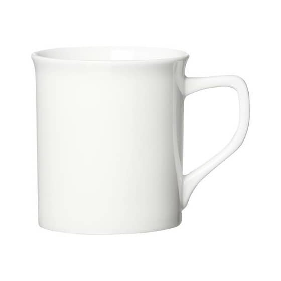Ritzenhoff & Breker Kaffeebecher Simple - 400ml, Porzellan, weiß, 6 Stück
