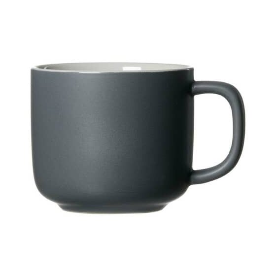 Ritzenhoff & Breker Kaffee Obertasse Jasper - 240 ml, Keramik, grau, 6 Stück