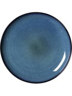 Ritzenhoff & Breker Speiseteller bali - Ø 27,5 cm, Keramik, blau, 6 Stück