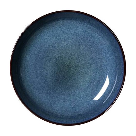 Ritzenhoff & Breker Suppenteller bali - Ø 23 cm, Keramik, blau, 6 Stück
