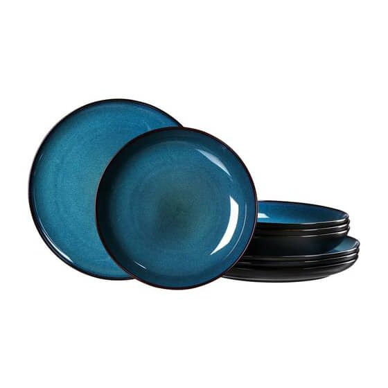 Ritzenhoff & Breker Speiseservice bali - 8-tlg.,  Keramik, blau