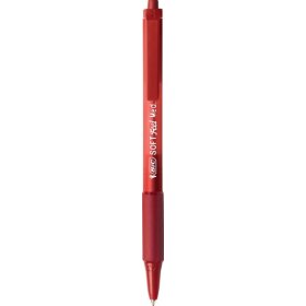 Kugelschreiber Soft Feel Clic Grip, 0,4 mm, nachfüllbar rot