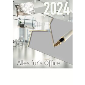 Katalog Lagersortiment 2024 ca. DIN A4, Titel 3 "Büro weiß"