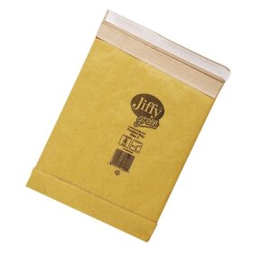 Jiffy-Papierpolstertaschen Größe 2, braun, 210 x 280 mm