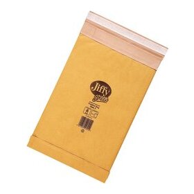 Jiffy-Papierpolstertaschen Größe 6, braun, 295 x 458 mm