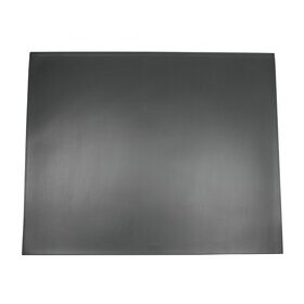Schreibunterlage, grau, 65 x 52 cm, mit angeschweißter Vollsichtplatte