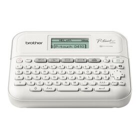 Beschriftungsgerät P-touch D410, weiß, QWERTZ-Tastatur, USB-Schnittstelle
