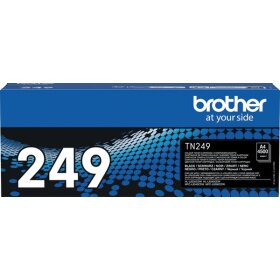 Toner TN249BK, für Brother Drucker, ca. 4.500 Seiten, schwarz