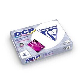 DCP Kopierpapier, DIN A3, 200g/qm, für Vollfarbdrucke, satiniert, weiß, Weißegrad: 170 CIE, Packung à 250 Blatt