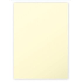Farbiges Papier DIN A4, 120g/qm, 1 Packung = 50 Blatt, kanariengelb