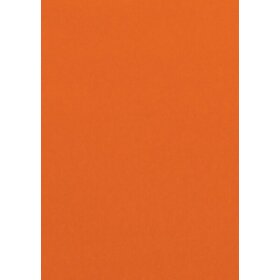 Farbiges Papier DIN A4, 120g/qm, 1 Packung = 50 Blatt, clementine