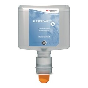 Schaumseife Clear Foam Pure, 1,2 Liter, Kartusche, duft-...