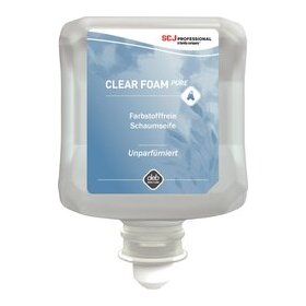 Schaumseife Clear Foam Pure, 1 Liter, Kartusche, duft-...