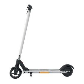 E-Scooter mit Alurahmen SEL-65230F, Fast bis 25 km/h, weiß, faltbar, 300 W Motor, wiederstandsfähige Gummireifen