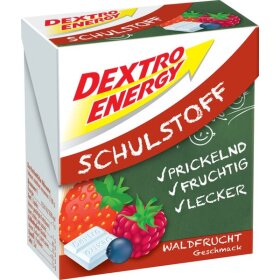 DEXTRO ENERGIE Schulstoff, Waldfrucht, Dextrosetäfelchen, 50 g