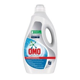 Vollwaschmittel OMO Professional Active Clean, flüssig, VE = 1 Flasche = 5 Liter