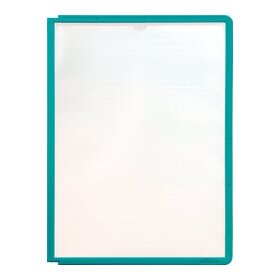 SHERPA® PANEL für DIN A4, Sichttafel mit Profilrahmen, 1 Beutel = 5 Stück, grün