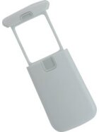 Taschen-LED-Schiebelupe, Linse 45 x 38 mm, Vergrößerung 3x, weiß