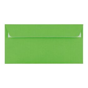 Briefumschlag DIN C5/6, ohne Fenster, haftklebend, intensive green, 100g/qm, 250 Stück