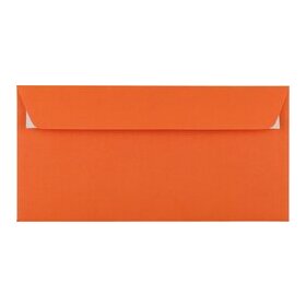 Briefumschlag DIN C5/6, ohne Fenster, haftklebend, orange, 100g/qm, 250 Stück